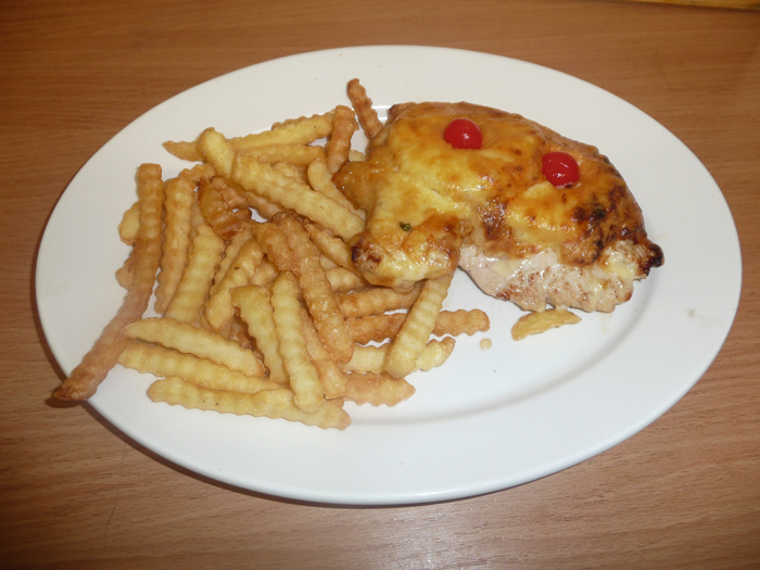 Überbackene Putenschnitzel Mit Ananas - Southcorner Barber